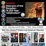 Salute: Veterans of the Decades – “A 250 Year Celebration”