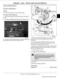 Home » john deere » john deere tractor's & combines service repair manuals pdf. John Deere Lawn Tractor G100 Pdf Technical Manual Tm2020