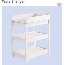table a langer jacadi equipement bebe val de marne leboncoin fr table a langer deco chambre bebe materiel de bureau
