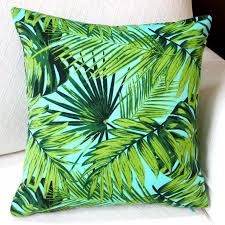 Free shipping on orders over $25 shipped by amazon. Artisan Pillows Indoor Outdoor 18 Inch Tropical Fronds In Blue Modern Coastal Beach Hawaiian Throw Pillow Set Of 2 On Sale Overstock 10353511