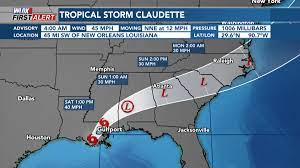 Jun 21, 2021 · a tropical storm warning has been issued for large swaths of the north carolina coast as tropical depression claudette continues to dump heavy rain across much of the southeastern us on sunday. Tropical Storm Claudette Formed Saturday Morning