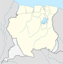 Map location, cities, capital, total area, full size map. Suriname Wikipedia