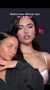 madison beer pink inspired makeup💗 #makeup #makeupinspo #makeuptutorial  #MakeupRoutine #makeuptransformation #greenscreen