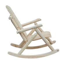 fauteuil de jardin rocking chair bois de pin outsunny chaise a bascule rocking chair bois fauteuil jardin