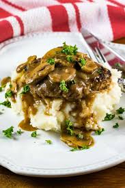 Wipe out skillet and add butter. Salisbury Steak With Mushroom Gravy Is Easy Comfort Food At Its Best