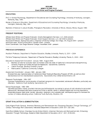 Resume Sample For Psychology Graduate Free Resume Templates Resume For Graduate School Sample Resume Format School Psychology