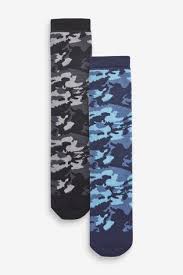 Buy 2 Pack Cotton Rich Camo Welly Socks From The Next Uk Online Shop