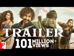 Thugs Of Hindostan Official Trailer Amitabh Bachchan Aamir Khan Katrina Kaif Fatima Youtube Movies Full Movies Bollywood Movie Trailer