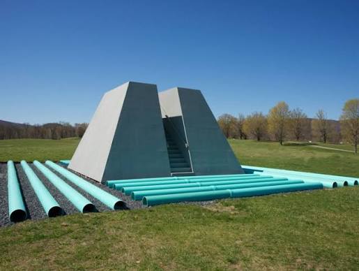 Work by Dennis Oppenheim