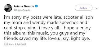 Ariana Grande Hints That She Was Still In Love With Mac