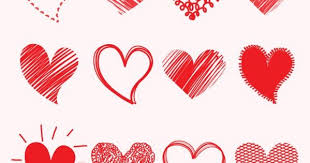 | view 1,000 hand drawn heart illustration, images and graphics from +50,000 possibilities. Coleccion De Dibujos De Corazones Heart Drawing Free Hand Drawing Heart Clip Art