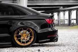 Audi S3 Quattro Flushed To The Ground By Avant Garde Avant Garde Wheels Audi Audi Suv