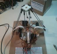 Four Armed Delta Robot – Marginally Clever Robots