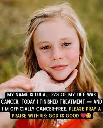 Baby girl declared cancer-free after long battle