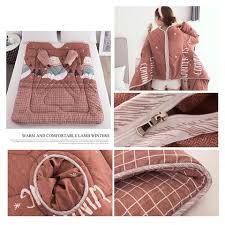 couette d hiver avec manches fimina beaute couette lire au lit matelassage
