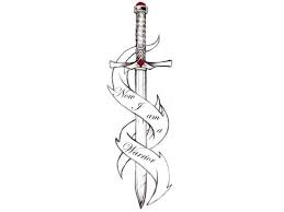 Now I Am A Warrior Sword Tattoo Drawing Tutorial Easy Sword Tattoo Tattoos