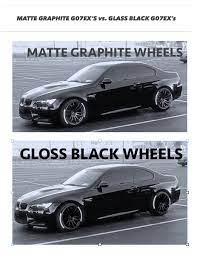 The gloss gives a lustrous, contemporary look and makes the most of natural light, while matte finishes are elegant and understated, while also being available in a larger selection of colors. Gloss Back Vs Matte Graphite Ray S Go7ex 29 Need Opinions See Pics Bmw M3 Forum E90 E92