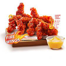 Fire chicken wings ala richeese source: Fire Chicken Wings 6pcs Richeese Factory Makanan Cepat Saji Ayam Krispi Keju Pedas