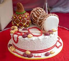 They're almost too pretty to slice into. Pin By Precious Promisescwb By Itheri On Heritage African African American Weddings African Wedding Cakes Traditional Wedding Cakes African Inspired Wedding