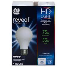 Save On Ge Reveal Hd Light Bulbs 53w Order Online Delivery Martin S