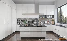 Concrete is a functional and increasingly popular kitchen floor material that can look great in contemporary or modern kitchens. Modern Kitchen Cabinets Oppein