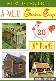Construct this sweet little design by spending less than $20. How To Build A Pallet Chicken Coop 20 Diy Plans Guide Patterns