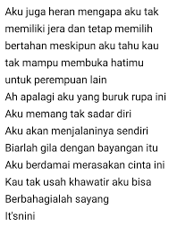 Aku Tak Akan Lagi Menganggumu Tapi Jangan Paksa Aku Berhenti Mencintaimu Motivasi Kutipan Cinta