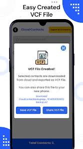 Contacts Backup: Easy Transfer