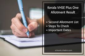 By viewing the given list below. Kerala Vhse Trial Allotment Result 2021 Vhscap Plus One First Allotment
