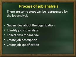 Process Of Job Analysis Job Analysis Analysis Senior Jobs