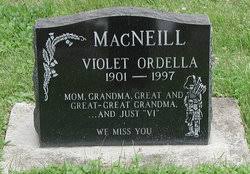 Violet Oredella “Mrs. Mac” MacLellan MacNeill (1901-1997)
