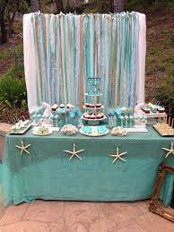 Turning sixteen is a huge moment in your life, and if you decide to have a party, you'll want to make it one to remember. Elena S Sweet 16 Catchmyparty Com Sea Birthday Party Sea Birthday Beach Themed Party
