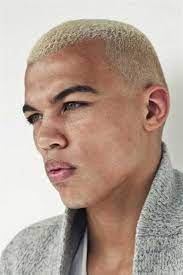 #mixed guy #mixed race #fashion #men's fashion #green eyes #blonde #gay #lgbt #bandanna #velvet hoody #velvet #nose ring #guys with piercings #silver #tags. Blonde Hairstyles For Black Men Men S Hairstyles Afroculture Net