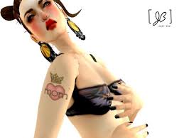 God lover, hot mama, korean junkies, make up addict. Second Life Marketplace Jb Juicy Box Mom Tattoo
