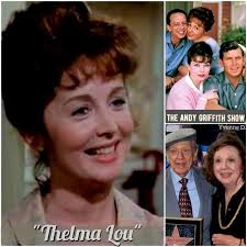 Betty Lynn "Thelma Lou"..The Andy Griffith Show