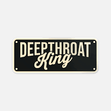 Deepthroat King Sticker Vinyl Car Bumper Decal | eBay