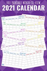 These 2021 monthly calendar printable template can be use to: Free Printable Calendar