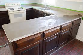 Unlike other diy countertop refinishing kits, spread stone is stain, heat, and impact resistant. Trying Our Hand At Diy Ardex Concrete Counters Young House Love