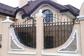 Gard Din Beton Si Fier Forjat House Styles Mansions House