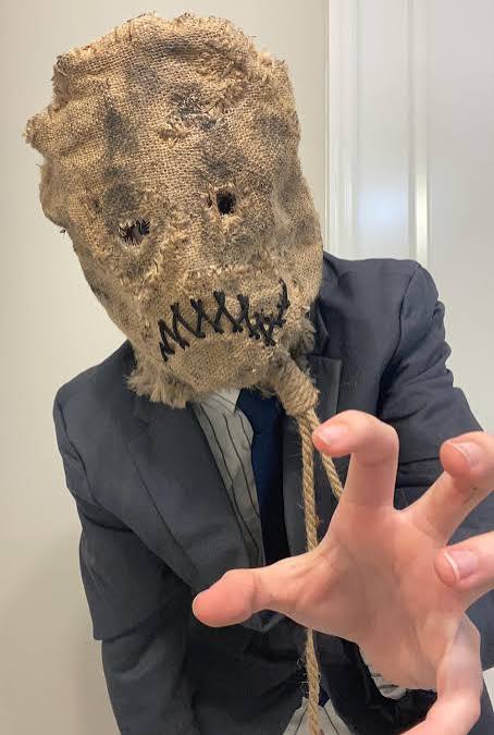 Scarecrow Mask | (begins) | Mask for Display or Cosplay - Etsy