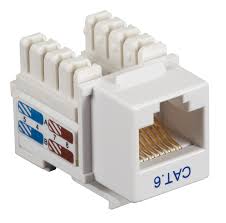 A keystone jack is an integral part of a local area network (lan), whether it be for a business or for your home. 25 Pack Cat6 Keystone Jack Unshielded Jack White Black Box