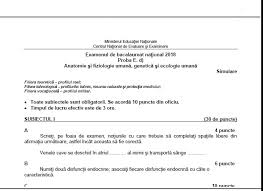 Elevii vor afla rezultatele la biologie, dar și la celelalte probe de bac, luni, 8 iulie 2019. Edu Ro Subiecte È™i Bareme Simulare Bac 2018 Proba E D 22 Martie 2018 Anatomie Biologie FizicÄƒ Chimie Geografie Info Economie LogicÄƒ Sociologie Psihologie Filosofie Clasa A 12 A Jitaruionelblog Pregatire Bac Si Evaluarea Nationala