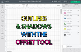 This app had been rated by 30.091 users, 3301 users had rated it 5*, 21250 users had rated it 1*. Offset Tool Make Outlines Shadows In Cricut Design Space Daydream Into Reality