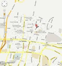 Quintana de la serena 14. Mapa Del Hostal Y Sus Alrededores Picture Of Andes Hostal Serena Centro La Serena Tripadvisor