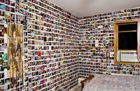 This method is less messy and faster than using a brush or dipping the fabric into a container of starch. How To Decorate Your Walls With No Nails And No Paint Helge Lange