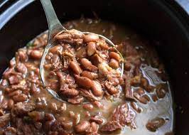 Cook at high pressure 40 minutes, and then let the pressure release naturally for 20 minutes. Slow Cooker Pinto Beans And Ham Simply Happy Foodie