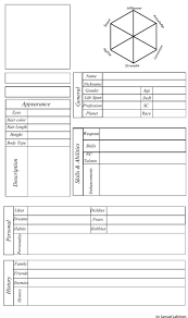 Character Profile Sheets For Character Development Http Fc08 Deviantart Net Fs71 I 2012 034 6 0 Character Template Book Writing Tips Character Sheet Template