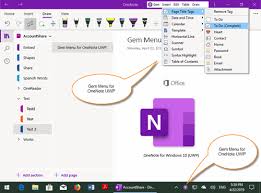 Office Onenote Gem Addins Office Onenote Gem Add Ins In 2020 One Note Microsoft Notes Project Ads