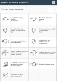 Simbolos De Sincromotores Esquemas Electricos Motor Trifasico Electrica