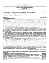 Povestirea ''hanu ancutei'' sau ''baltagul'' de mihail sadoveanu3. Subiecte Limba RomanÄƒ Bac 2019 Ce Au Avut De Rezolvat Elevii La Real È™i Uman Stirileprotv Ro